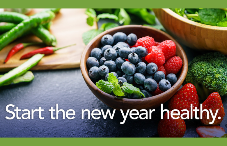 Start the new year healthy.